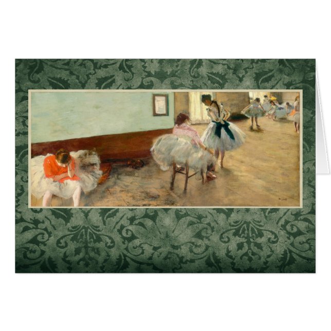 Degas "La lección de baile" (Anverso (Horizontal))