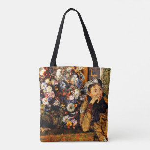 Degas - Una mujer sentada al lado de una bolsa de
