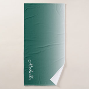 Degradado oscuro personalizado verde