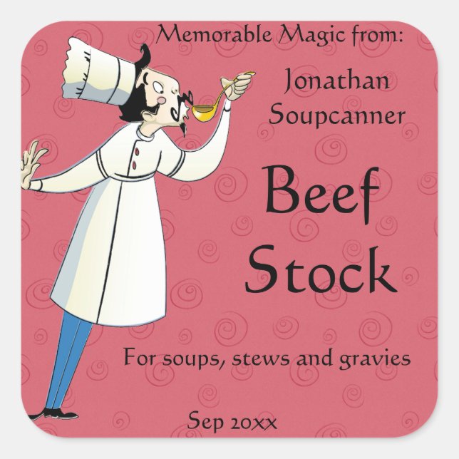 Degustación de la etiqueta de alimentos para el ho (Anverso)