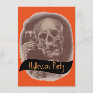 Degustando invitaciones para fiesta de halloween