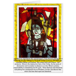 Deidad de señor Shiva de la trinidad hindú