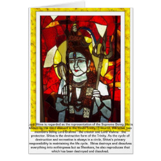 Deidad de señor Shiva de la trinidad hindú