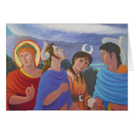 Deidades que dan un paseo