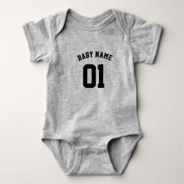 DEIN DESIGN/TEXT/FOTO Babybodies Football Jersey 