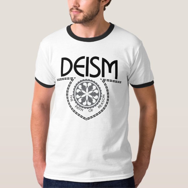 Deísmo - la trayectoria de la camiseta del (Anverso)