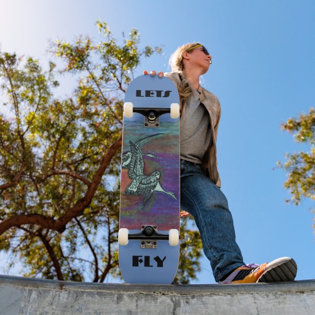 DEJA FLY skateboard (Exterior 1)