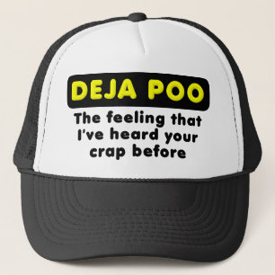 Deja Poo Funny Ball Cap Gorra