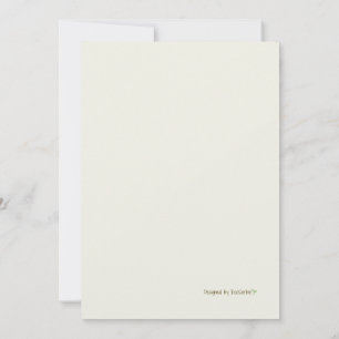 Deja que el amor crezca - Tarjeta de saludo de Wat