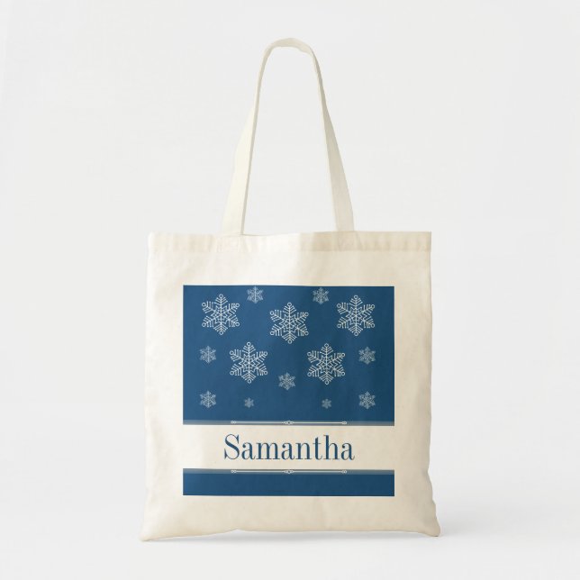 Deja que la bolsa de la nieve sea azul (Frente)