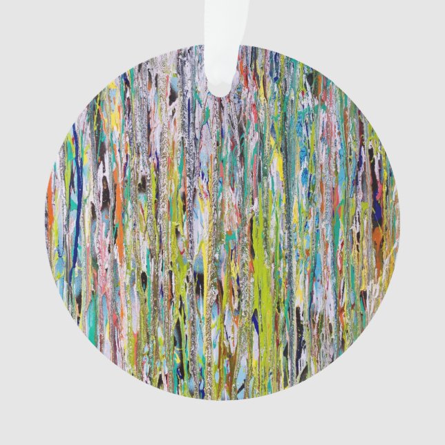 Deja Que Tu Luz Brille Abajo Ornamento (Anverso)