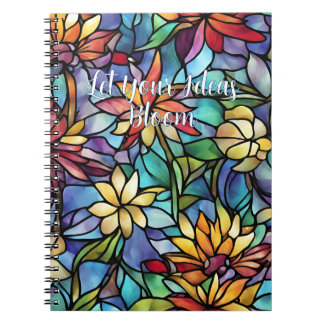 Deja que tus ideas florezcan Cuaderno en espiral f