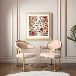 Deja que tus sueños sean tu foto de Wings Imprimir