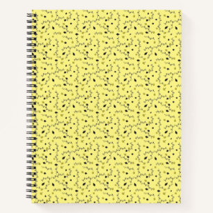 deja un libro de estilo verde de moda amarillo