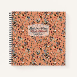 Deja un libro de Naranja de Berries para huéspedes