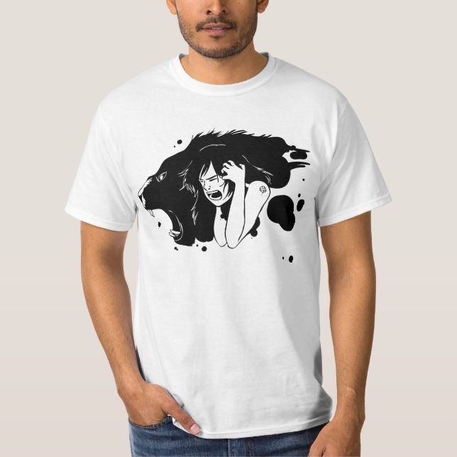 Dejado lo hacia fuera camiseta (Anverso)