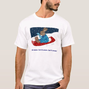 Dejáis le nevar camiseta del conejito