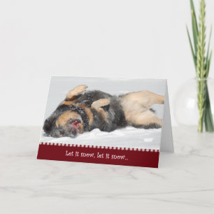 Dejáis le nevar, déjelo nevar… las tarjetas de