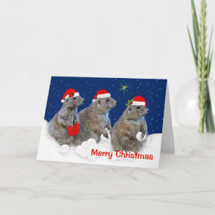 Dejáis le nevar tarjeta de Navidad