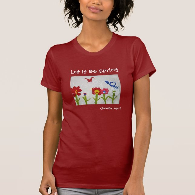 Dejáis le sea camiseta de la primavera (Anverso)