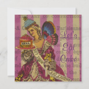 Déjalos Comer Pasteles ~ Invitaciones