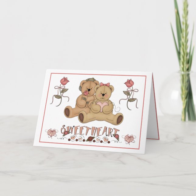 Déjame Llamarte Tarjeta El día de San Valentín (Anverso)