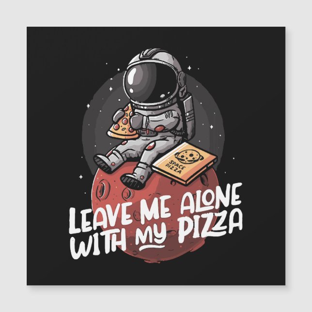 Déjame Solo Con Mi Pizza (Anverso)