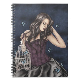 Dejando mis sueños vuelan el cuaderno