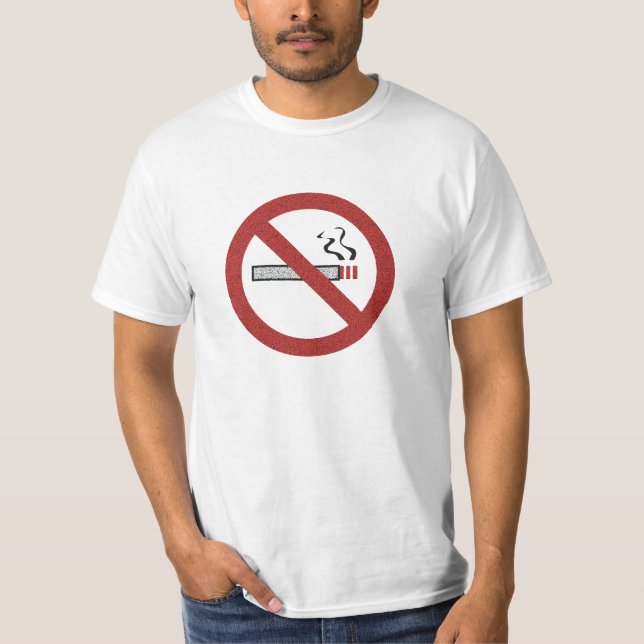 Dejar de fumar camisetas Personalizado de cigarril (Anverso)