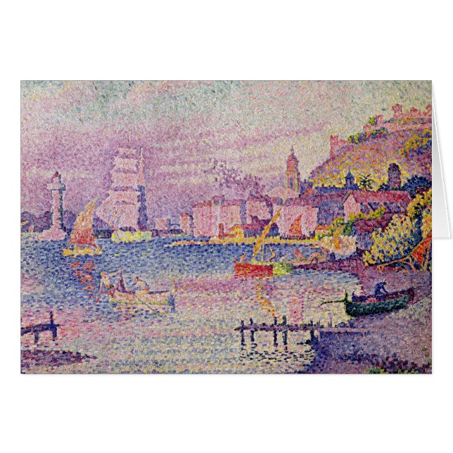 Dejar el puerto de Santo-Tropez, 1902 (Anverso (Horizontal))