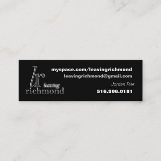 Dejar la tarjeta del perfil de Richmond