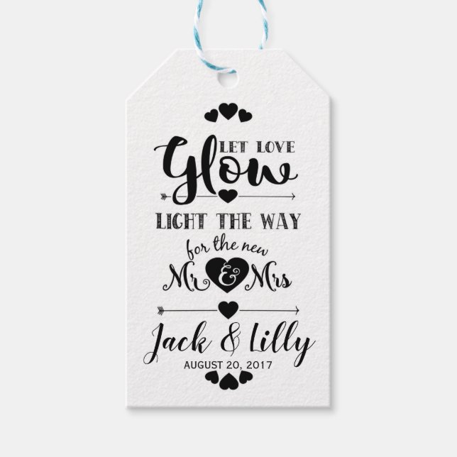 dejar que el amor resplandezca la etiqueta de rega (Anverso)