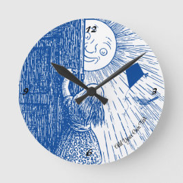 Dejar que el sol brille en el reloj