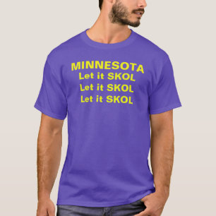 DEJAR QUE LA Camiseta X3 DE SKOL