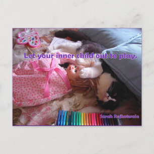 Dejar que su hijo interno salga de la tarjeta post