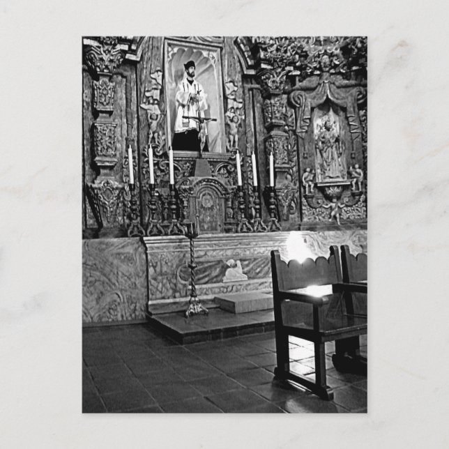 dejar que su postal de brillo de luz (Anverso)