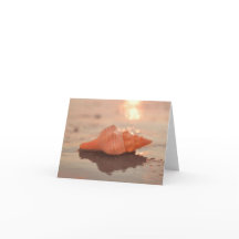 Dejar una pequeña tarjeta de concha de caballo Spa