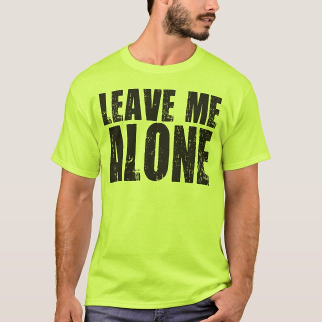 Dejarme solo - Camisa Gym (Anverso)