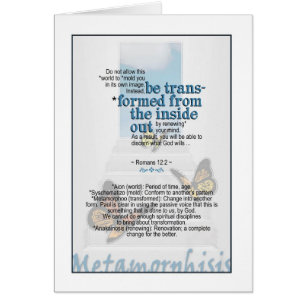 Deje a dios transformarle - 12:2 de los romanos