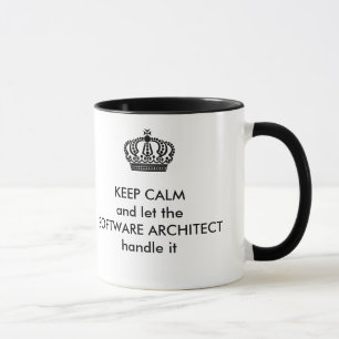 Deje al arquitecto del software dirigirlo taza