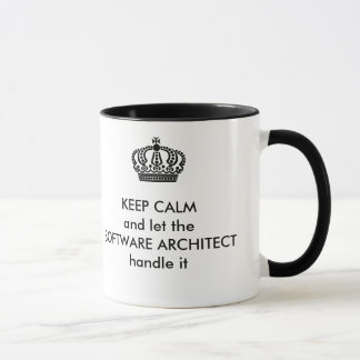 Deje al arquitecto del software dirigirlo taza