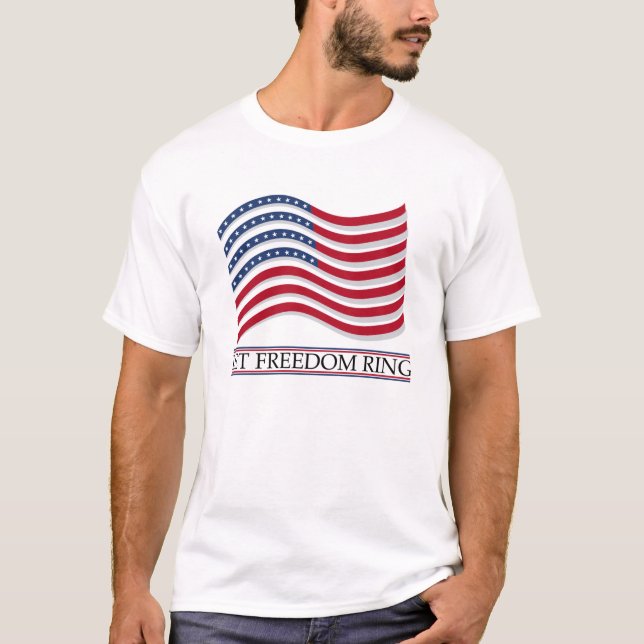 Deje la camiseta del anillo de la libertad (Anverso)