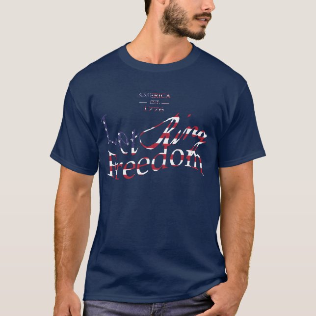 Deje la camiseta del anillo de la libertad (Anverso)