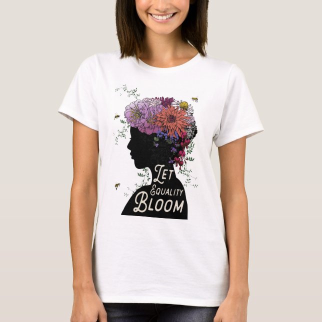 Deje la floración de la igualdad - camiseta (Anverso)
