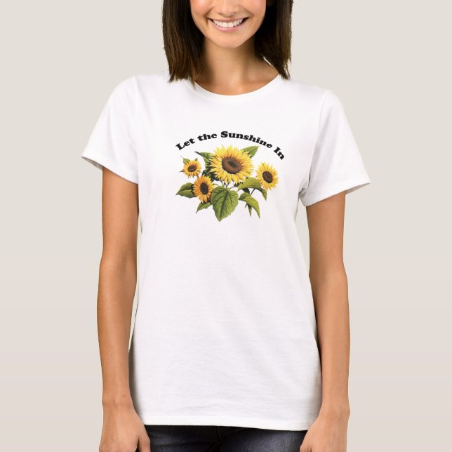 Deje la sol en camiseta de la muñeca de las (Anverso)