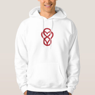Deje la sudadera con capucha del amor hacia fuera