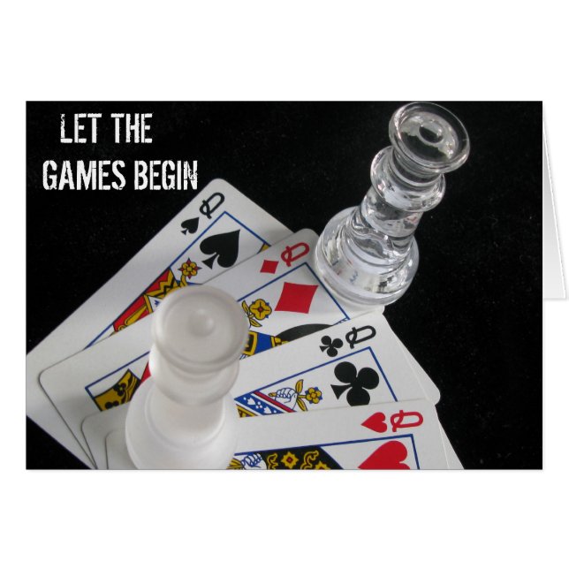 DEJE     LOS JUEGOS COMENZAR (Anverso (Horizontal))