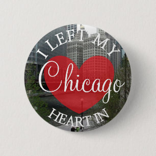 Dejé mi corazón en el botón de Chicago