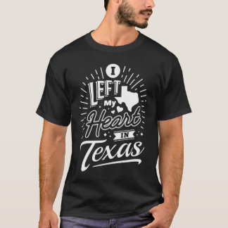 Dejé mi corazón en la camiseta de Texas