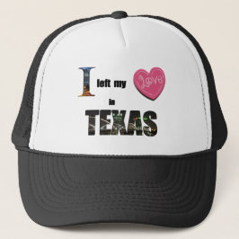 Dejé mi corazón en Tejas - ame el gorra del